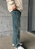 ABLE JEANS【直筒滑板褲】男裝復古百搭顯高水洗直筒牛仔褲男士 黃泥藍 33 /32 曬單實(shí)拍圖