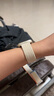 達梭適用蘋果手表帶iwatch10/9尼龍彈力編織帶Apple watch3/4/5/6/se/7/8男女款單圈ultra表帶 新款-星光色 44/45/46表盤S碼-腕圍150-160mm 曬單實拍圖
