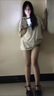 京多夢(mèng)美式純棉重磅短袖t恤女2025夏季新款寬松學(xué)生條紋半袖上衣服ins潮 白色 L (100-120斤) 曬單實(shí)拍圖