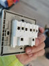 西蒙（SIMON） 開關(guān)插座E3系列香檳金色86型電源墻壁墻面面板套餐 電工清單報價 四位單控開關(guān) 曬單實拍圖