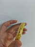 黃金谷七夕節(jié)禮物傳承黃金手鐲福滿(mǎn)牡丹花絲鑲嵌寶石包金手鐲送婆媽長(zhǎng)輩 內(nèi)徑56mm 曬單實(shí)拍圖