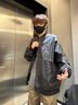 OEMG美式cleanfit棒球服外套男生春秋夏潮牌痞帥青少年飛行員夾克男 黑色 XL 【建議135-150斤】 曬單實拍圖