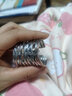 鉑吶苓高馬尾固定夾 金屬?gòu)椈勺A網(wǎng)紅夾子后腦勺氣質(zhì)鯊魚夾防塌神器 合金高馬尾抓夾【銀+槍黑】 曬單實(shí)拍圖