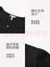 菲妮迪雪紡衫夏季新款簡(jiǎn)約赫本風(fēng)百搭方領(lǐng)小衫上衣女 黑色 M 曬單實(shí)拍圖