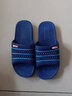 回力居家簡(jiǎn)約防滑男女款浴室一字涼拖鞋多色可選情侶透氣室內拖鞋 3523藍色【標準碼】 41 曬單實(shí)拍圖