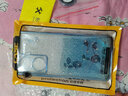 羅璐鷗 vivo Y77手機殼女款軟硅膠殼Y77外殼防摔v2219a指環(huán)支架保護套高級水鉆漸變閃粉 【漸變遠峰藍】+指環(huán)支架+全屏鋼化膜 vivo Y77 曬單實(shí)拍圖