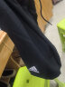 adidas速干舒适梭织网球运动短裤男装阿迪达斯官方GL5409 黑色/白 XL 实拍图