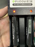 德力普（Delipow）14650鋰電池 3.7V大容量充電電池套裝適用手電筒藍牙音箱玩具對講機打印機 雙槽充電器+14650鋰電池1100mAh【2節】 曬單實(shí)拍圖