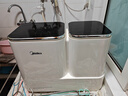 美的（Midea）雙子座分區(qū)洗衣機 迷你小型全自動內(nèi)衣褲襪臺式波輪 高溫煮洗除菌除螨 小巧不占地一鍵筒自潔 新升級-銀離子雙桶分區(qū)洗MNB7VA1E 曬單實拍圖