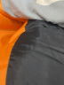 北极狼 BeiJiLang睡袋成人户外旅行冬季四季保暖室内露营双人隔脏棉睡袋2.3KG拼接橙色 实拍图