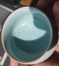 容山堂 陳文德大師汝窯手工功夫茶杯主人杯品茗可養茶具汝瓷中秋禮物 陳文德汝窯杯-潤月款秘色 曬單實(shí)拍圖