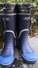 非常行（Jolly Walk）高筒橡膠雨鞋水鞋男士長(cháng)筒雨靴防水防滑膠鞋釣魚(yú)靴套鞋水鞋JW211 冬季加絨款】深藍 43 曬單實(shí)拍圖