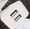 摩斯維 雙口充電器USB多口蘋(píng)果14安卓充電頭ipad適用于華為oppo小米vivo三星榮耀聯(lián)想手機5v2a插頭 2A·USB雙口【3C安全認證】智能分配電流 曬單實(shí)拍圖