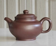 茗臣正宗宜興紫砂壺國工名家顧艷純全手工泡茶壺辦公室高端泡茶器送禮 石紅掇只壺（禮盒裝） 曬單實(shí)拍圖