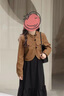 妃莉杋（FeiLiFan）連衣裙女裝2024新款秋季鹽系穿搭套裝女時(shí)尚氣質(zhì)顯瘦吊帶長裙子女 外套+裙子 M 曬單實(shí)拍圖