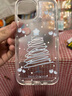 森淳藍色線(xiàn)條圣誕樹(shù)iPhone15promax手機殼蘋(píng)果14保護套防摔13冬日小眾透明12軟殼透明高級感 【藍色線(xiàn)條圣誕樹(shù)】 蘋(píng)果 15 曬單實(shí)拍圖