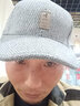 依嵐傲雪中老年人秋冬帽子男士毛呢帽冬季戶(hù)外護耳棒球帽鴨舌帽保暖爸爸帽 中灰色 曬單實(shí)拍圖