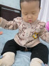 G.DUCKKIDS寶媽力薦嬰兒針織開(kāi)衫毛衣保暖加絨外套秋季新款洋氣男女寶寶0-3 卡其色 X047 80 建議身高85以?xún)?nèi) 曬單實(shí)拍圖