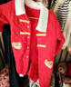 迪士尼（Disney）嬰兒連體衣過(guò)年喜慶衣服夾棉保暖新年嬰兒服秋冬新款拜年連體衣冬 醒獅報福 80碼建議75-85cm9-12月cm 曬單實(shí)拍圖