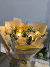 艾斯維娜鮮花速遞玫瑰花混搭花束生日禮物全國同城花店配送 向日葵香檳混搭花束小清新風(fēng) 曬單實(shí)拍圖