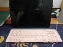 航世（BOW）HB166 可折叠无线蓝牙键盘 ipad平板手机电脑通用办公小键盘 粉色 实拍图