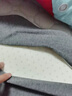 羅曼島乳膠腰枕床上靠背墊孕婦睡眠腰椎墊人體工學(xué)護腰間盤(pán)腰墊睡覺(jué)靠枕 【新款超薄蝶墊】配淺灰色外套 61*28*3.5cm 曬單實(shí)拍圖