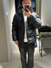 KAILAS凱樂石來古羽絨服男女同款750蓬鵝絨石墨烯保暖加厚FLT防風(fēng)登山服 玄青黑 S 曬單實拍圖