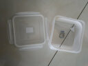 龙士达微波炉饭盒保鲜盒 1.7L透明塑料密封便当盒储物盒LK-2010单位：个 实拍图