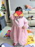 戴維貝拉兒童連衣裙春秋漢服女童國(guó)風(fēng)網(wǎng)紗公主裙寶寶裙子 曬單實(shí)拍圖