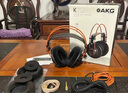 愛(ài)科技（AKG）K701 702 612 712 PRO專(zhuān)業(yè)頭戴式有線(xiàn)樂(lè )師混音監聽(tīng)耳機 K712PRO+贈品木架+耳機包 曬單實(shí)拍圖