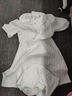 素織錦學(xué)院風(fēng)白色連衣裙純欲2025新款春夏女裝裙子女仙氣小個(gè)子辣妹套裝 學(xué)院風(fēng)連衣裙+打底褲【白色】 M 曬單實(shí)拍圖
