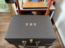 洛湘景德鎮(zhèn)青花瓷茶具套裝功夫茶杯山水辦公家用中式陶瓷蓋碗商務(wù)送禮 青花瓷【青花山水-】禮盒裝 12頭 曬單實拍圖