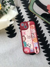 圣圖朗動(dòng)物派對適用蘋(píng)果16手機殼女款iphone15pro腕帶ip13promax支架14小羊皮12全包xs情侶xr8/7/6plus套 腕帶羊皮-動(dòng)物伙伴 中國紅 iPhone 13 曬單實(shí)拍圖