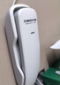 中諾（CHINO-E）A061酒店客房電話(huà)機座機家用固定電話(huà)掛壁式小分機桌壁兩用免電池 黑色 曬單實(shí)拍圖