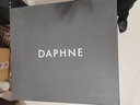 達芙妮（DAPHNE）短靴女春秋皮單靴品牌瘦瘦靴新款女鞋秋冬靴子冬加絨保暖英倫風 黑色 加絨 39 (245mm) 曬單實拍圖