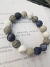 QMXD宇宙風(fēng)原創(chuàng  )星球系石頭星空小眾設計情侶手鏈男生手鏈珠飾品禮物  12mm男款 曬單實(shí)拍圖