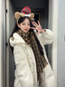 CRANTA KOMEIA官網(wǎng)圍巾女2025新款秋冬季格子圍脖披肩女加厚保暖生日禮物送女友 霧藍(lán)綠 高級(jí)感輕奢送女朋友老婆實(shí)用高檔 曬單實(shí)拍圖