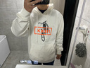 inxxinxxstreet 漂移天堂系列 情侶款印花連帽衛衣男女同款 白色 L 曬單實(shí)拍圖