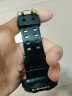 适用于卡西欧casio gshock树脂手表带GA-110GB GD120 700 400橡胶表带 黑色金扣 实拍图