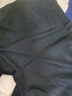 以純（YISHion）男士休閑褲高端潮牌商務(wù)春秋純棉舒適百搭直筒長(zhǎng)褲 黑色  30 (2尺3) 曬單實(shí)拍圖