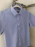 杉杉【100支DP免燙】短袖格子襯衫男純棉夏季新款休閑商務(wù)青中年襯衣 FQC232F911851短袖 40 曬單實(shí)拍圖