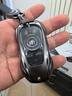 霞想別克鑰匙套君威昂科威PLUS殼GL8汽車(chē)S英朗威朗Pro凱越扣GL6男適用 別克A款【星空黑】+真皮手提繩 曬單實(shí)拍圖