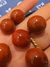 石玥珠寶精品級涼山南紅單珠散珠瑪瑙手串手鏈串珠配件diy男女士款 15mm單珠 曬單實(shí)拍圖