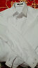 羅蒙加絨襯衫女長(cháng)袖保暖衣秋冬新款職業(yè)裝工作服打底修身加厚正裝襯衣 白色BN1088-08 37 /L【105-115斤】 曬單實(shí)拍圖