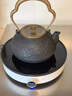 洛湘日本進(jìn)口高端鐵壺純手工鑄鐵壺電陶爐煮茶壺煮茶爐燒水壺辦公家用 喜上眉梢 曬單實(shí)拍圖