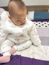 童泰秋冬季婴儿床品宝宝夹棉双向拉链对开分腿防踢被睡袋 粉色丨B款 73cm 实拍图