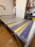 万坤（WANKUN） 折叠床单人床家用午休床简易便携租房床木板午睡铁床行军床 兰条 （120*180cm，加厚床板） 实拍图