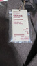 無印良品 MUJI 男式 牦牛絨 切斯特大衣毛呢子風(fēng)衣外套冬季 AD0EC3A 深咖啡棕色 S（165/84A） 曬單實拍圖