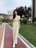 佰藍嬌時尚休閑套裝女2025夏季新款高級感洋氣質(zhì)減齡寬松闊腿褲子兩件套 卡其色 M 曬單實拍圖