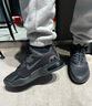 耐克（NIKE）男鞋 秋季新款運動(dòng)鞋AIR MAX氣墊緩震網(wǎng)面透氣黑武士跑步鞋休閑鞋 DM0829-010/AIR MAX/全黑 42.5 曬單實(shí)拍圖